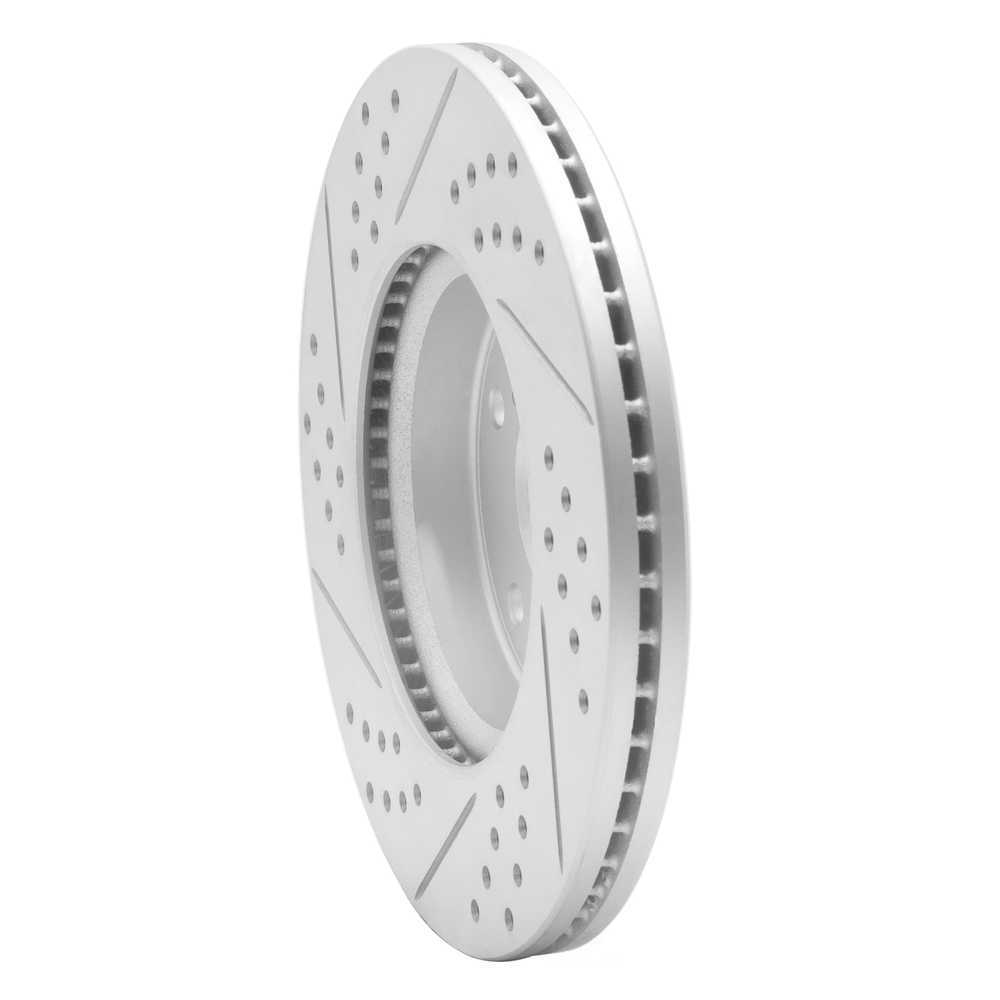 Dynamic Friction Company 830-59037R DFC Geoperformance Rotor - Drilled and Slotted