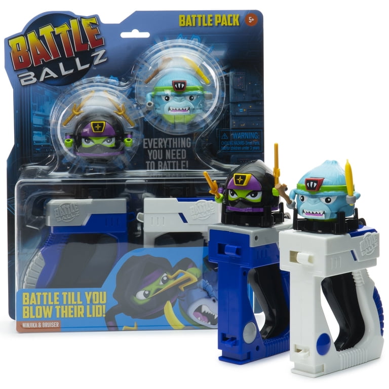 Battle Ballz: Battle Pack - Bruiser & Ninjika - 2 Warriors