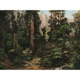 thumbnail image 3 of Isaac Whitehead 18x14 Black Modern Framed Museum Art Print Titled - In the Sassafras Valley, Victoria (1875), 3 of 5