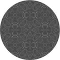 thumbnail image 1 of Ahgly Company Indoor Square Patterned Smokey Gray Area Rugs, 3' Square, 1 of 6