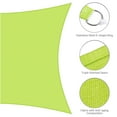 thumbnail image 4 of Yescom 19x13Ft 97% UV Block Rectangle Sun Shade Sail Outdoor Patio Pool Garden Yard Lawn Carport Awning  Apple Green, 4 of 11