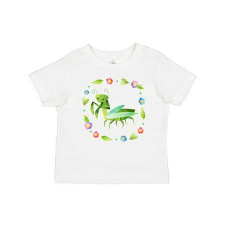 

Inktastic Praying Mantis with Flowers and Leaves Gift Baby Boy or Baby Girl T-Shirt