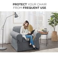 thumbnail image 2 of Zenna Home Pixel Stretch 2 Piece Chair Furniture Cover Slipcover, 2 of 9