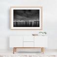 thumbnail image 6 of The Norfolk Skyline B&W - Norfolk Virginia Photography Cityscape Black and White Night Sky Architecture Skyline Harbor Unframed Wall Art Print 32 x 48 inches, 6 of 7