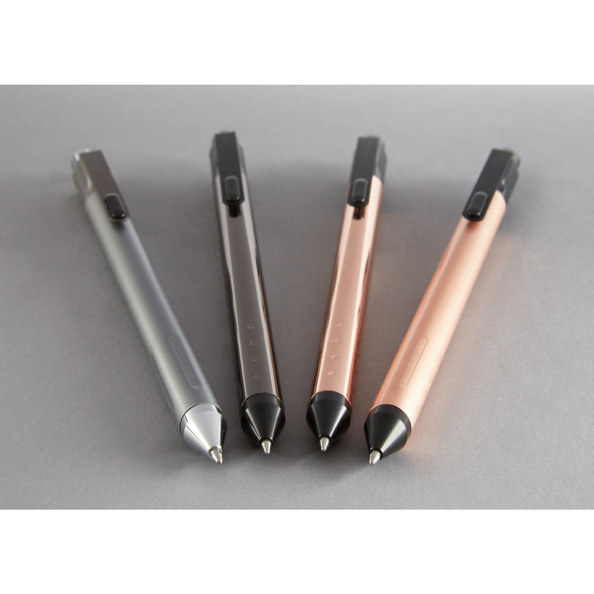 TUL Retractable Pen Gel Ink Black Rose Gold Limited Edition Med 0.7 GL Pink 