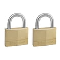 thumbnail image 1 of Master Lock - Cadenas en Laiton Massif 50mm 5 Broches - à Clé Identique x 2, 1 of 3