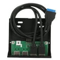 thumbnail image 3 of Concentrador USB 3.0 de panel frontal de 3.5 pulgadas Otros, 3 of 8