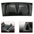 thumbnail image 3 of Shark Fin Style Chassis Spoiler Diffuser 3 5 Fins Rear Back Bumper Lip Splitter Black ABS Plastic for Universal Car DPQ001, 3 of 7