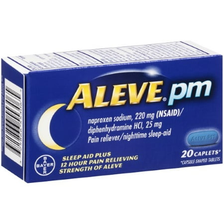 Aleve PM Pain Relief, Nighttime Sleep-Aid