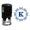Blue, variant on Printtoo Self Inking Office Stationary Octagon Celtic Swirl Frame Alphabet K Monogram R-40 Rubber Stamp-Violet