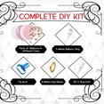 thumbnail image 3 of Kit de arco de globos A Archloon de 156 piezas, rosa y blanco, látex, 3 of 5
