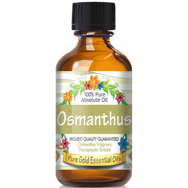 Pure Gold Osmanthus Absolute Essential Oil, 100 Natural & Undiluted