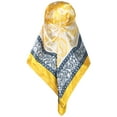thumbnail image 6 of INSPIRE CHIC Women Satin Square Scarf 35" Large Paisley Silky Hair Scarf Head Sleep Wrap Bandanas 90x90cm/35.4x35.4" Yellow, 6 of 6