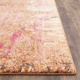 thumbnail image 3 of Safavieh Monaco Collection MNC221F Modern Abstract Art Multicolored Area Rug (4' x 5'7"), 3 of 3