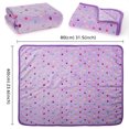 thumbnail image 6 of Luxmo Puppy Blanket, 3 Pack Small Dog Pet Blankets Puppy Fleece Blankets Sleep Mat Pad Cover for Kitten Puppy Rabbit, 6 of 6
