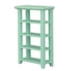 thumbnail image 3 of Soporte de flores para casa de muñecas a escala 1:12, estantería en miniatura de madera de 4 capas, decoración de muebles, color verde, 3 of 9