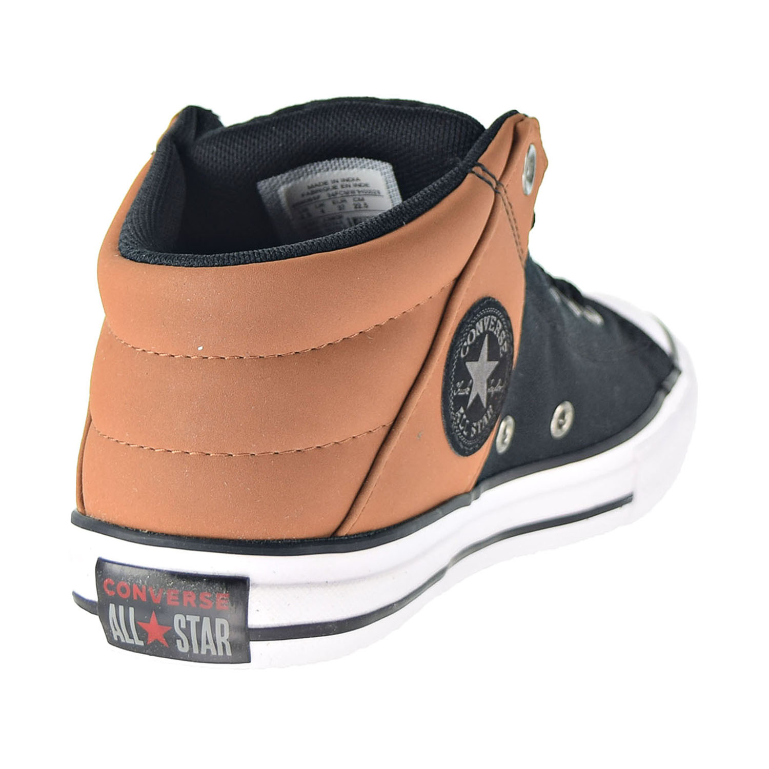 Converse Chuck Taylor All Star Axel Mid Kids' Shoes Black-Warm Tan-White 666065f - image 3 of 6