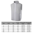 thumbnail image 4 of Ropa Verano Con Aire Acondicionado para Hombres Y Mujeres Chaleco Refrescante (gris L), 4 of 6
