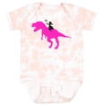 thumbnail image 3 of Inktastic Princess Riding Her T-rex Girls Baby Bodysuit, 3 of 5