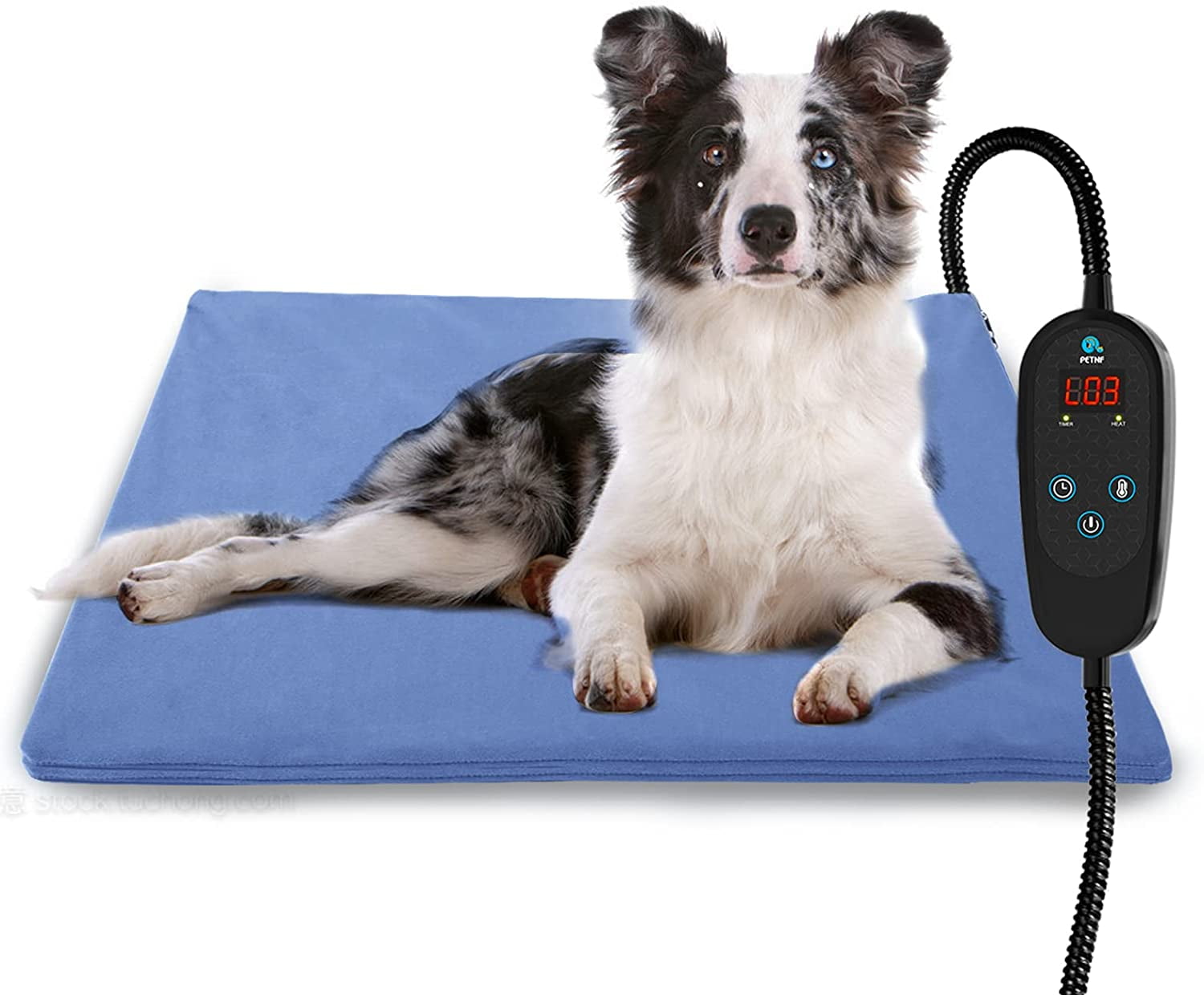 サイズ Pet Heating Pad Temperature Adjustable Dog Cat Heating Pad 12 Heat