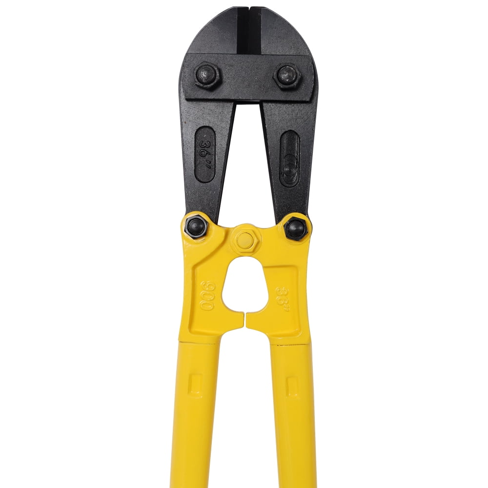 36" Heavy-Duty Medium Bolt Cutter for Fence, Steel Wire, Chain, Screws, Rivets &Padlocks, Ergonomic Soft Rubber Grip Handle