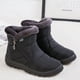 thumbnail image 5 of Botas para clima frío para mujer Botas con plataforma de tobillo antideslizantes Botas cómodas para caminar DQrwqpou Tenis De Mujer Tenis De Hombre, 5 of 8