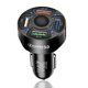 thumbnail image 3 of sweethay de coche de plástico portátil 12-24V 4 puertos USB antideslizante carga rápida luz LED tableta adaptador automotriz enchufe negro Type3 NO3, 3 of 6