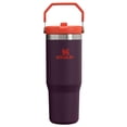thumbnail image 1 of Tumbler Stanley IceFlow Flip Straw, 900 ml, aislante, color ciruela, 1 of 7