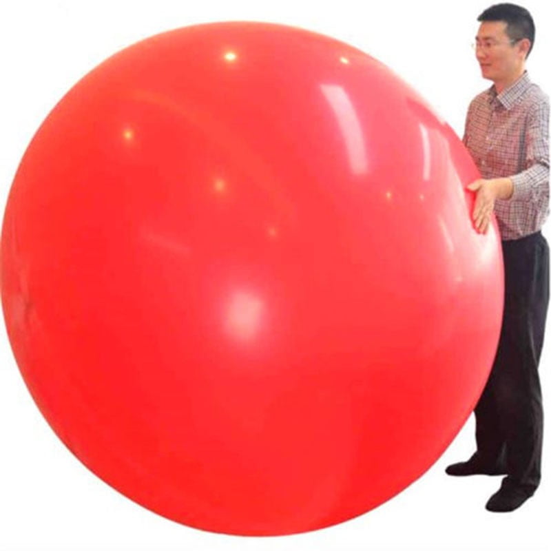 Ballon Gonflable Géant 90cm,Ballons Rouges Géants Ballons Noirs Épais  Énormes Ballons En Latex Épais Ballons Forts - 6Pcs,[Z905] - Cdiscount  Maison