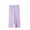 Purple, variant on Kaemgyyd Capri Pants for Women Cotton Breathable Loose Fit Pajama Pants Lounge Comfy Pj Bottoms Soft Sleepwear with Pockets