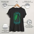 thumbnail image 3 of Women's Wicked Elphaba Silhouette Frame Graphic T-Shirt, 3 of 9