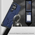 thumbnail image 6 of for Samsung Galaxy S25 Ultra Magnetic Case [Support Wireless Charging & Car Mount], Heavy Duty Rugged Shockproof Military Grade Protection Tough Durable Cover for Samsung Galaxy S25 Ultra, Blue, 6 of 7