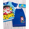 thumbnail image 3 of Ryans World Boys Blue Short Sleeve Short Leg Pyjama Set, 3 of 7