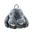 thumbnail image 2 of Meitianfacai Porte-Clés Pendentif Lapin Doux à Pompons Fait Main, 2 of 6