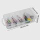 thumbnail image 4 of 2uds. Señuelos giratorios de Metal para pesca, Kit reflectante Wobblers (XLT-22), 10 Uds., 4 of 6
