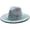 7-M, variant on Full Adjustable Flat Top Fedora Hat Rhinestone Panama Spring Men Wide Brim Felt Stage Hat