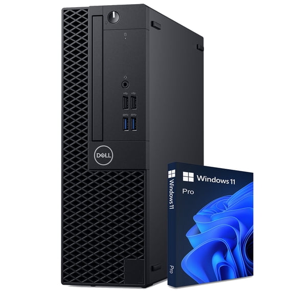 Restored Dell OptiPlex 3070 SFF Business Desktop PC - Intel Hexa Core I5-9500 CPU Up to 4.40GHz | 32GB DDR4 RAM | 512GB NVMe SSD | HDMI | Pre-Installed Windows 11 Pro Computer (Refurbished)