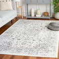 thumbnail image 2 of SAFAVIEH Layla Susan Oriental Area Rug, Ivory/Grey, 5'5" x 7'6", 2 of 8