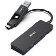 thumbnail image 1 of BENFEI 4-Ports USB 3.0 Hub, Ultra-Slim USB Expander for Laptop, Desktop PC, Xbox, PS5, 1 of 7