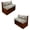 Boho Mandala Flower, variant on ZUXONGSY Butterfly Pattern RV Dinette Cushion Covers Set of 4, Breathable Camper Cushion Slipcover Replacement Non-Slip Furniture Protector for RV Camper Car Bench