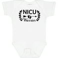 thumbnail image 3 of Inktastic Nicu Warrior with Arrow and Baby Footprints Boys or Girls Baby Bodysuit, 3 of 5