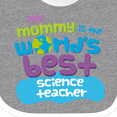 thumbnail image 4 of Inktastic Science Teacher Mom Boys or Girls Baby Bib, 4 of 4