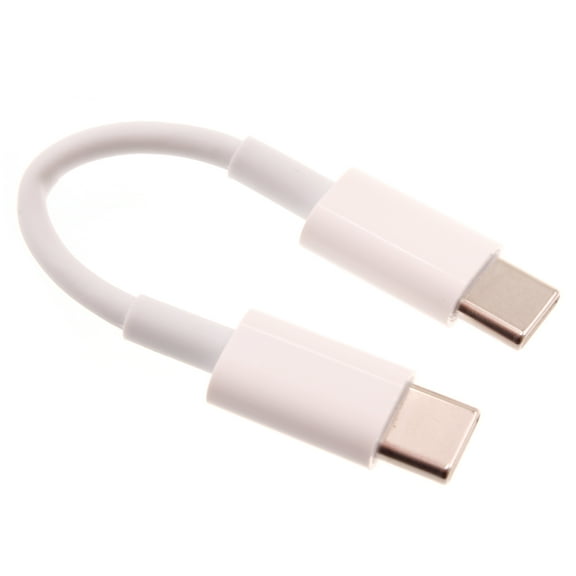 5 inch Short USB-C Cable for Samsung Galaxy Z Flip7/Z Flip7 FE - PD Fast Charge Cord Power Wire Wire Type-C to Type-C Sync White