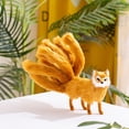 thumbnail image 3 of vlrwzc Cute Plush Nine-Tailed Fox Handmade Soft Fox Plushy Doll Exquisite Foxes Plush Figure Home Decorations for Adults, 3 of 7