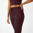 thumbnail image 3 of YITTY Active Women's UltraLuxe High-Waist Jogger Pant, Athleisure, Draw-String, Breathable, Pockets, Burgundy, M, Regular, 3 of 6