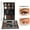 Multicolor, variant on Kokovifyves Eyebrow Kits 12 Colors of Eyebrow Powder 5 Colors of Eyebrow Mascara 4 Eyebrow Stencils Eyebrow Brush and Pencil Volumizing Eyebrow Gel