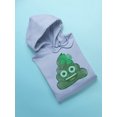 thumbnail image 3 of Lucky Clover - Emoji Poo Graphic Men's Hoodie, 3 of 4