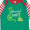 thumbnail image 4 of Inktastic Meemaw Boy Grandson Dinosaur Boys Long Sleeve Baby Bodysuit, 4 of 5