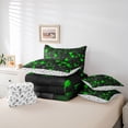 thumbnail image 6 of Castle Fairy Boys Futuristic Cubes Bedding Comforter Set,Gradient Plaid Full Bedding Set, 6 of 8