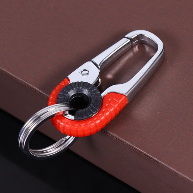 Key Chain Metal Waist Hanging Car Keychain Creative Key Ring for Men Business Style Key Alloy Key Holder Multipurpose for Car Home & Daily Use Stylish Men’S Key Accessory Key Ring Key Holder Metal Ke